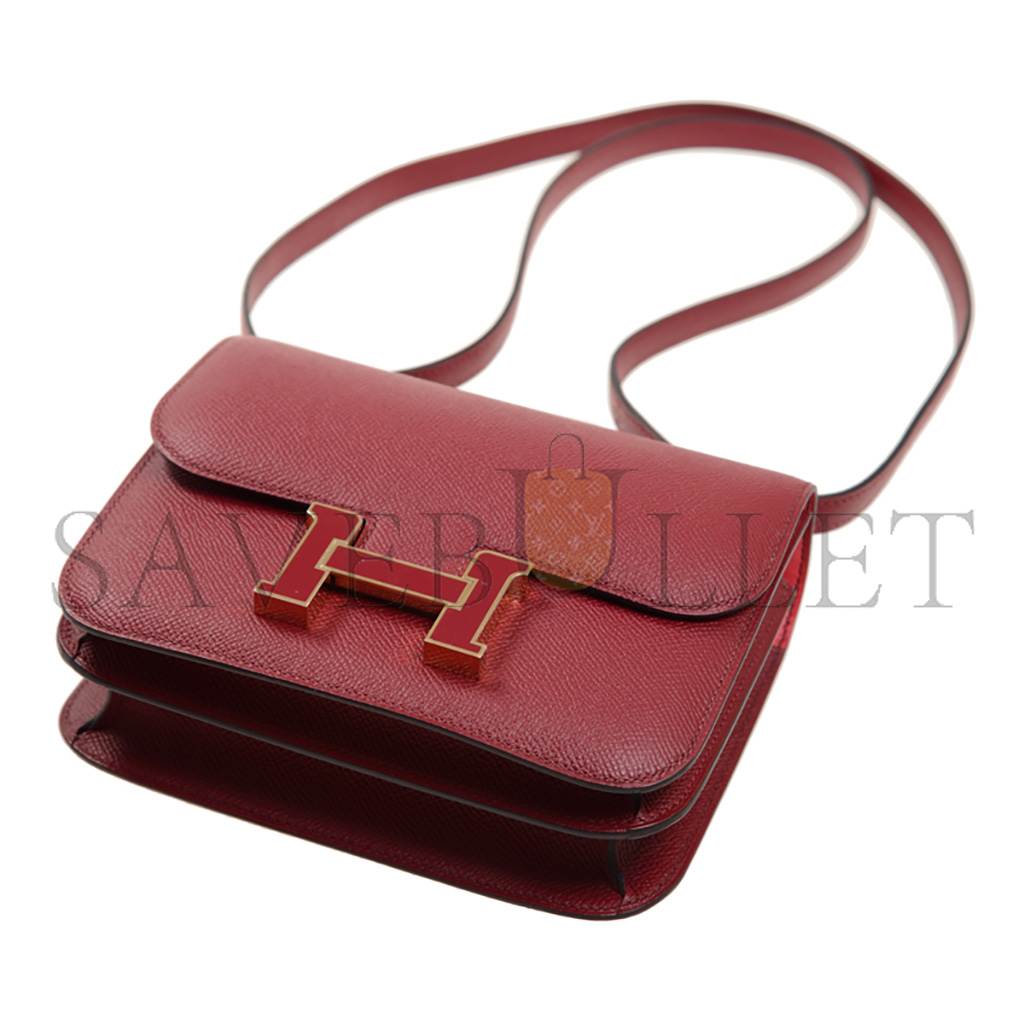 HERMES MASTER CONSTANCE 18 EPSOM H028369CCK1(18*15*4cm)